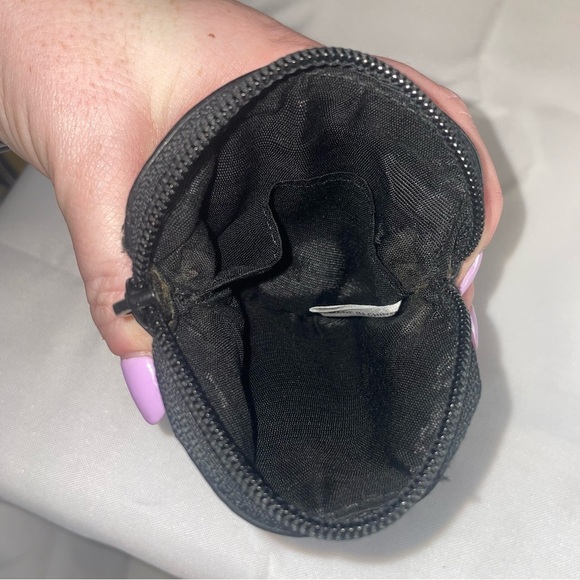 BRIGHTON Mini Heart Croc Embossed Leather Coin Change Purse Wallet - Picture 4 of 8